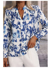 Liana Floral Button-Up Blouse