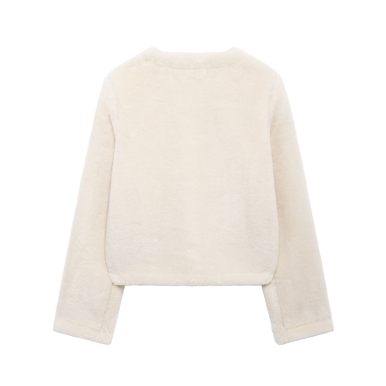 Clara Luxe Wool-Blend Toggle Coat