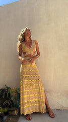 Marigold Boho Two-Piece Set