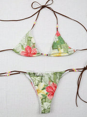 Isla Tropical Beaded Bikini