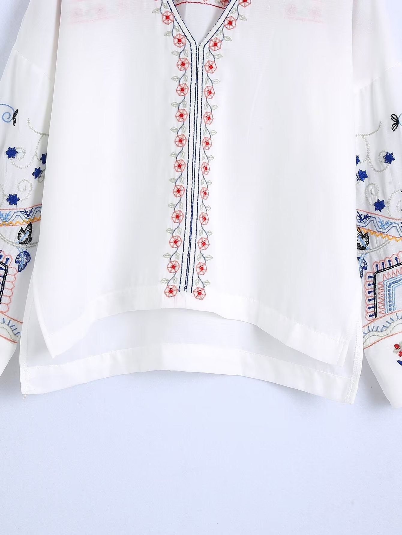 Isla Boho Embroidered Blouse