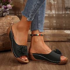 Open Toe Wedge Sandals