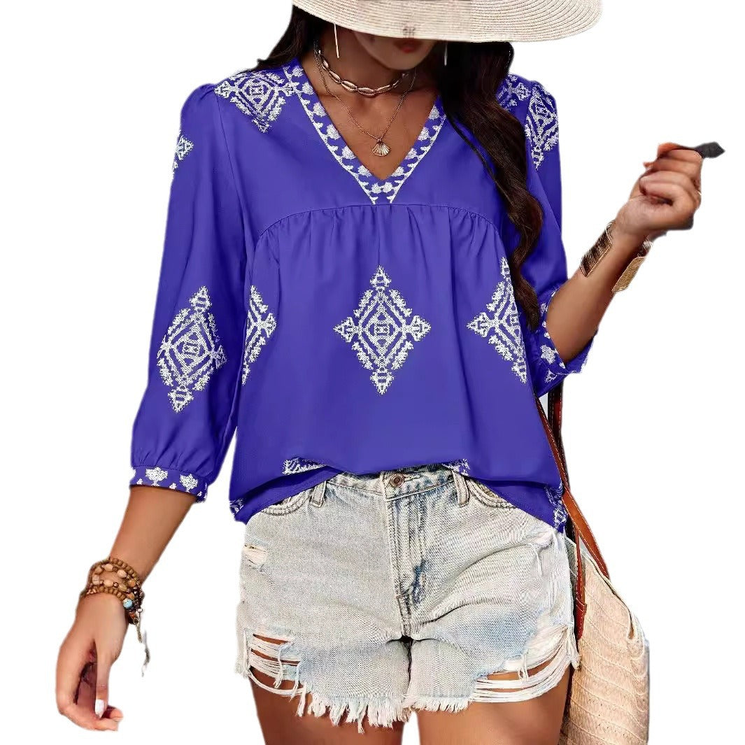 Esme Embroidered Blouse