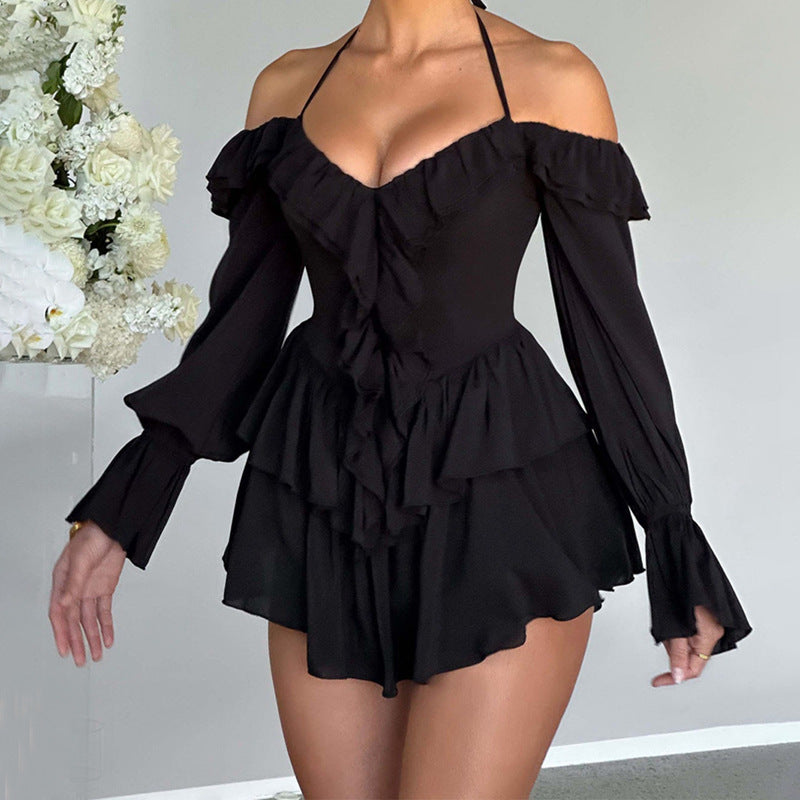 The Juliette Ruffle Mini Dress