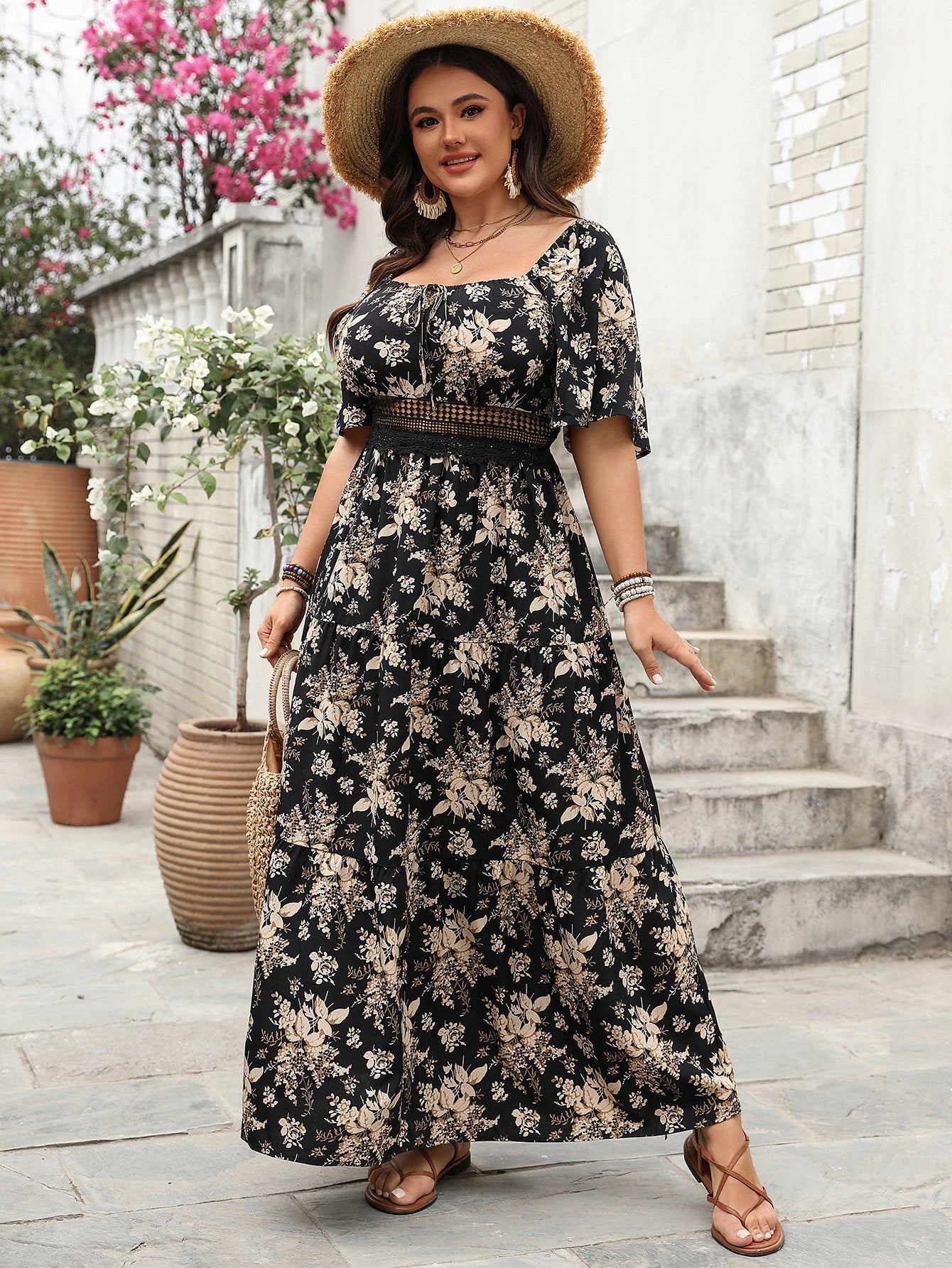 Luna Bloom Maxi Dress