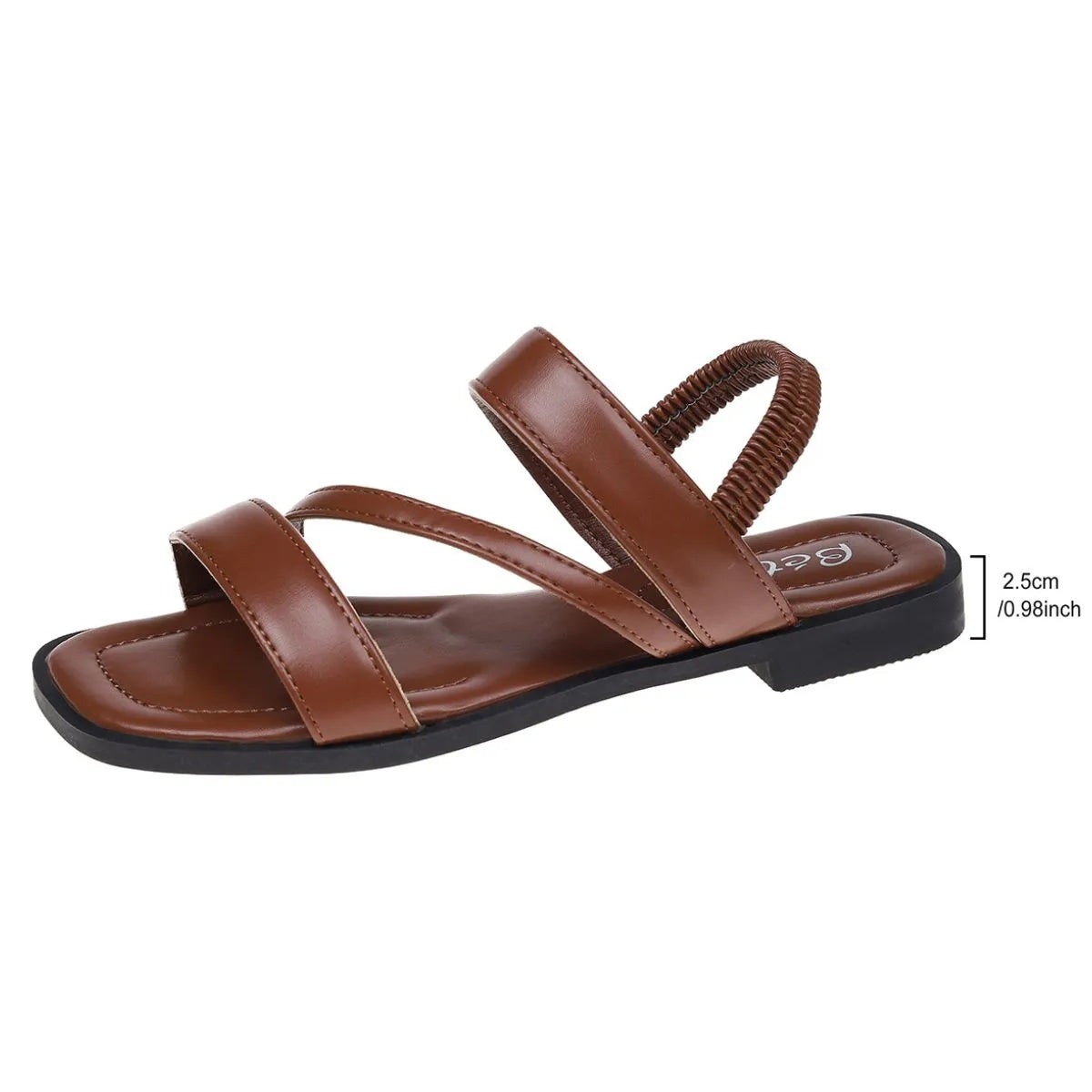 Open Toe Flats Sandals