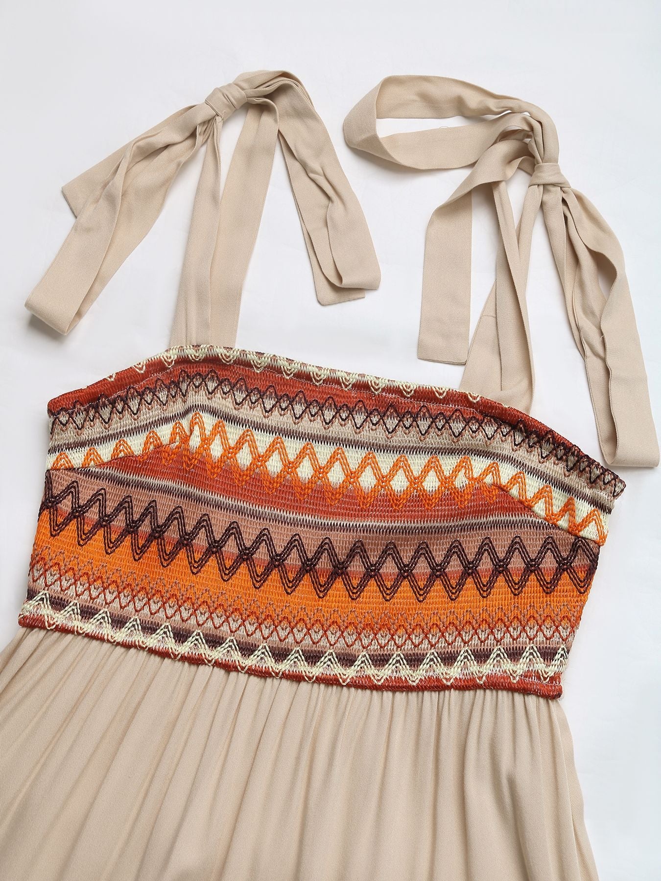 Eshe Tiered Boho Midi Dress
