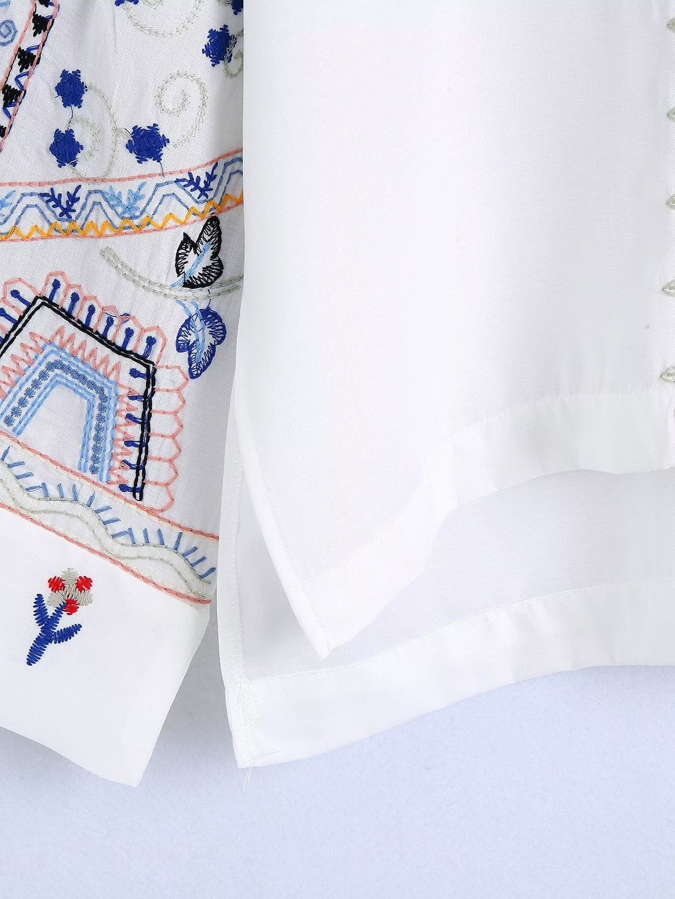 Isla Boho Embroidered Blouse