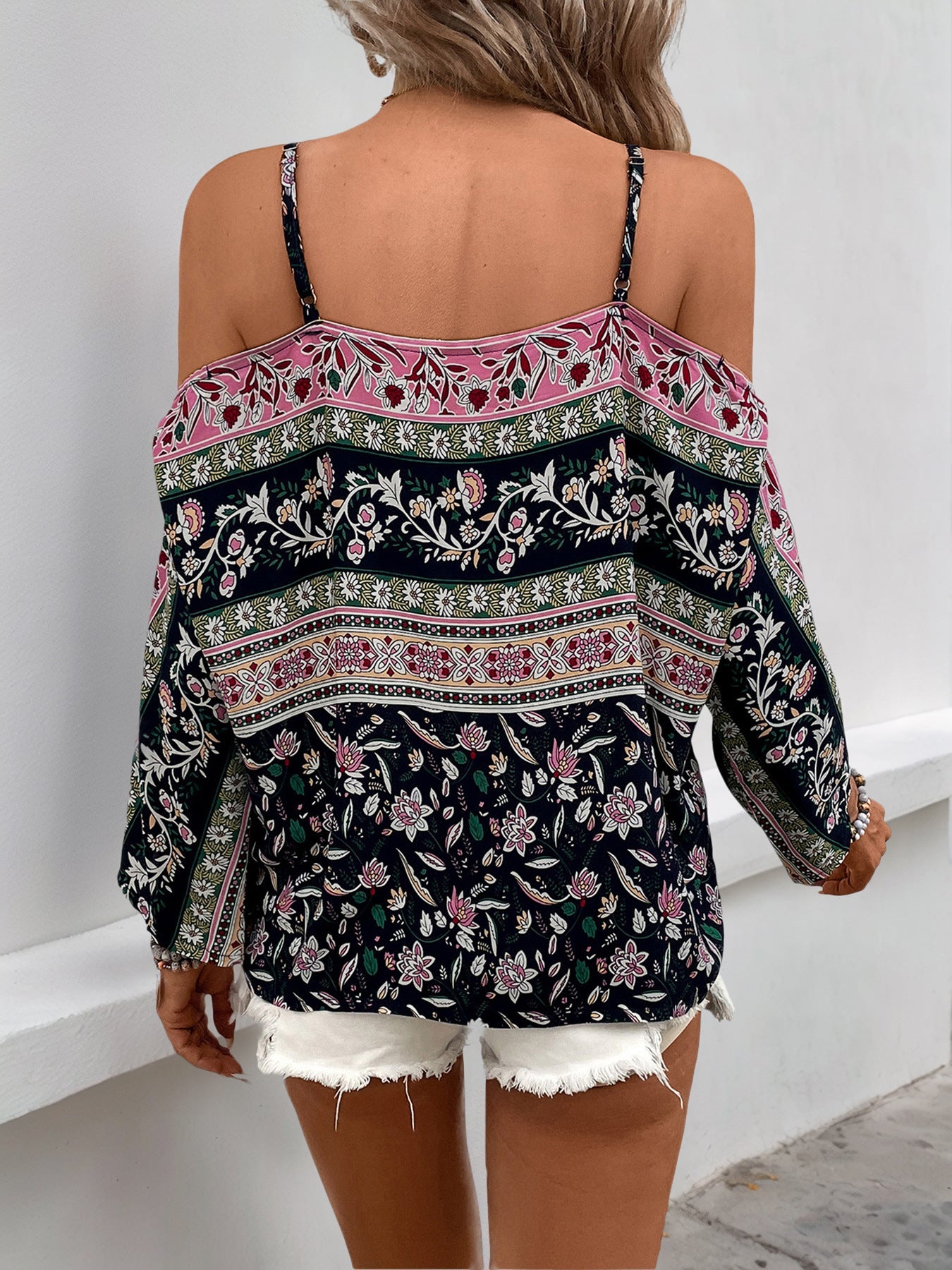 Selena Boho Off-Shoulder Top