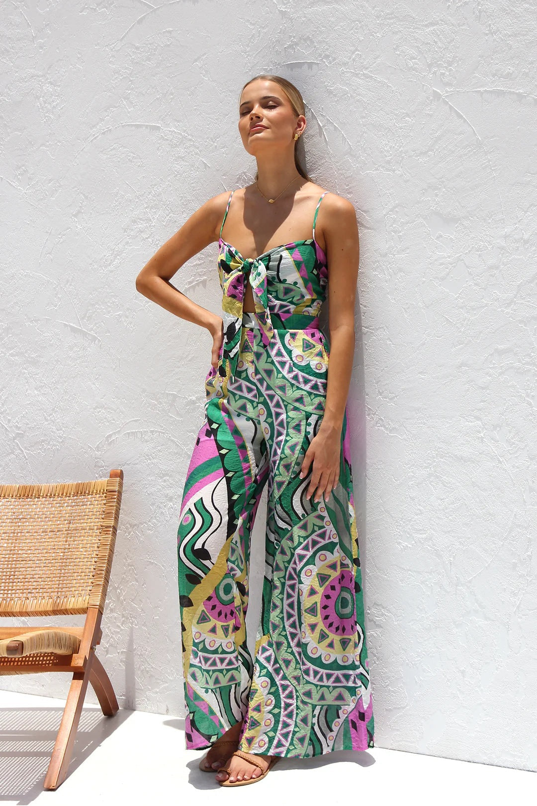 Zahara Boho Cutout Maxi Dress