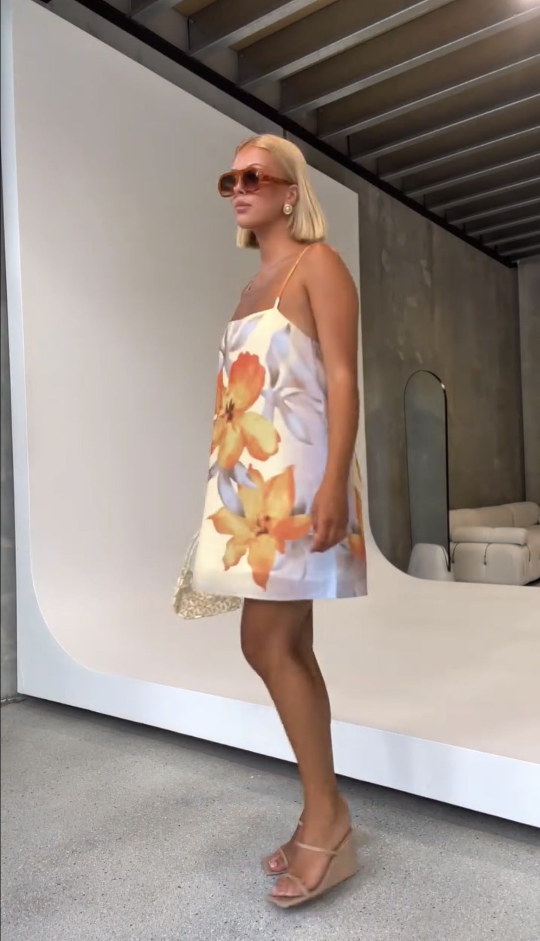 Nawal Slip Mini Dress