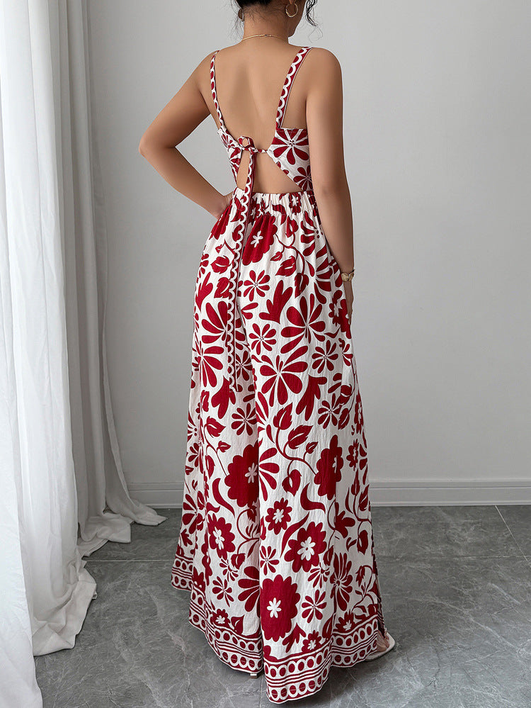 Isla Botanical Maxi Dress