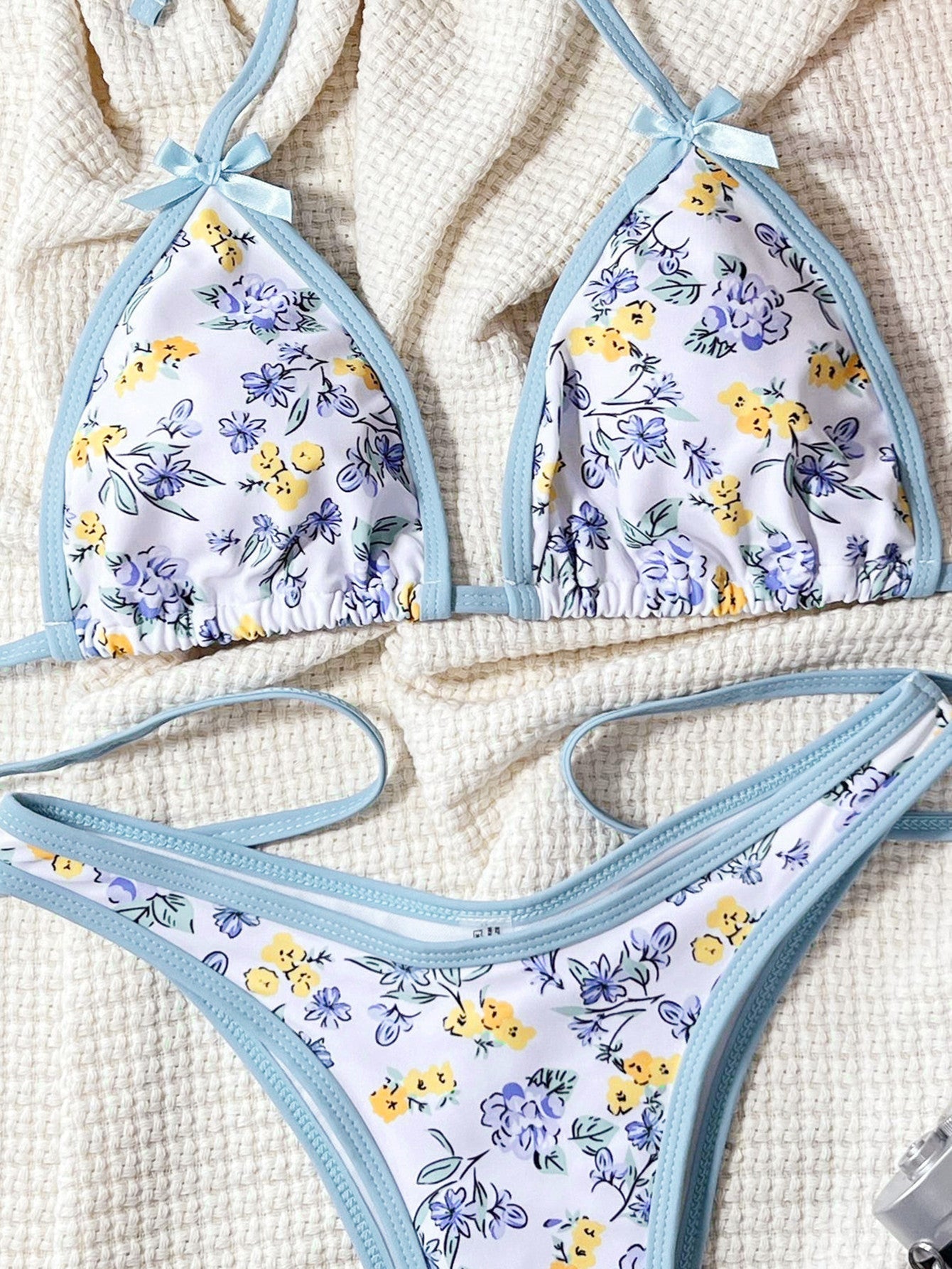 Daisy Belle Floral Bikini Set
