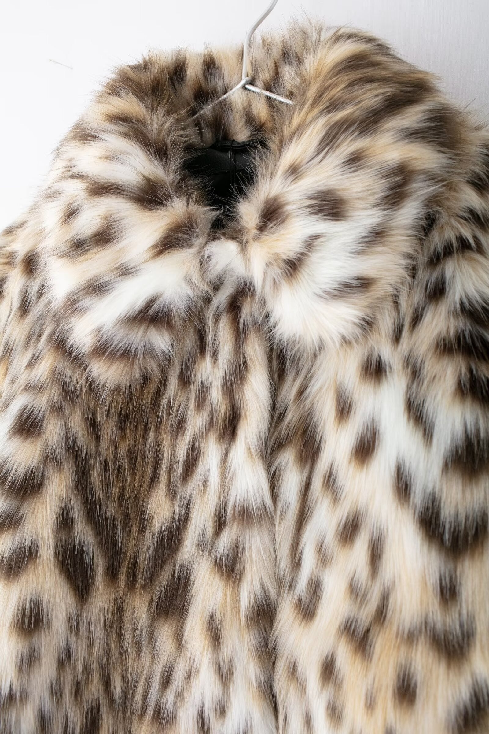Selena Faux Fur Leopard Coat