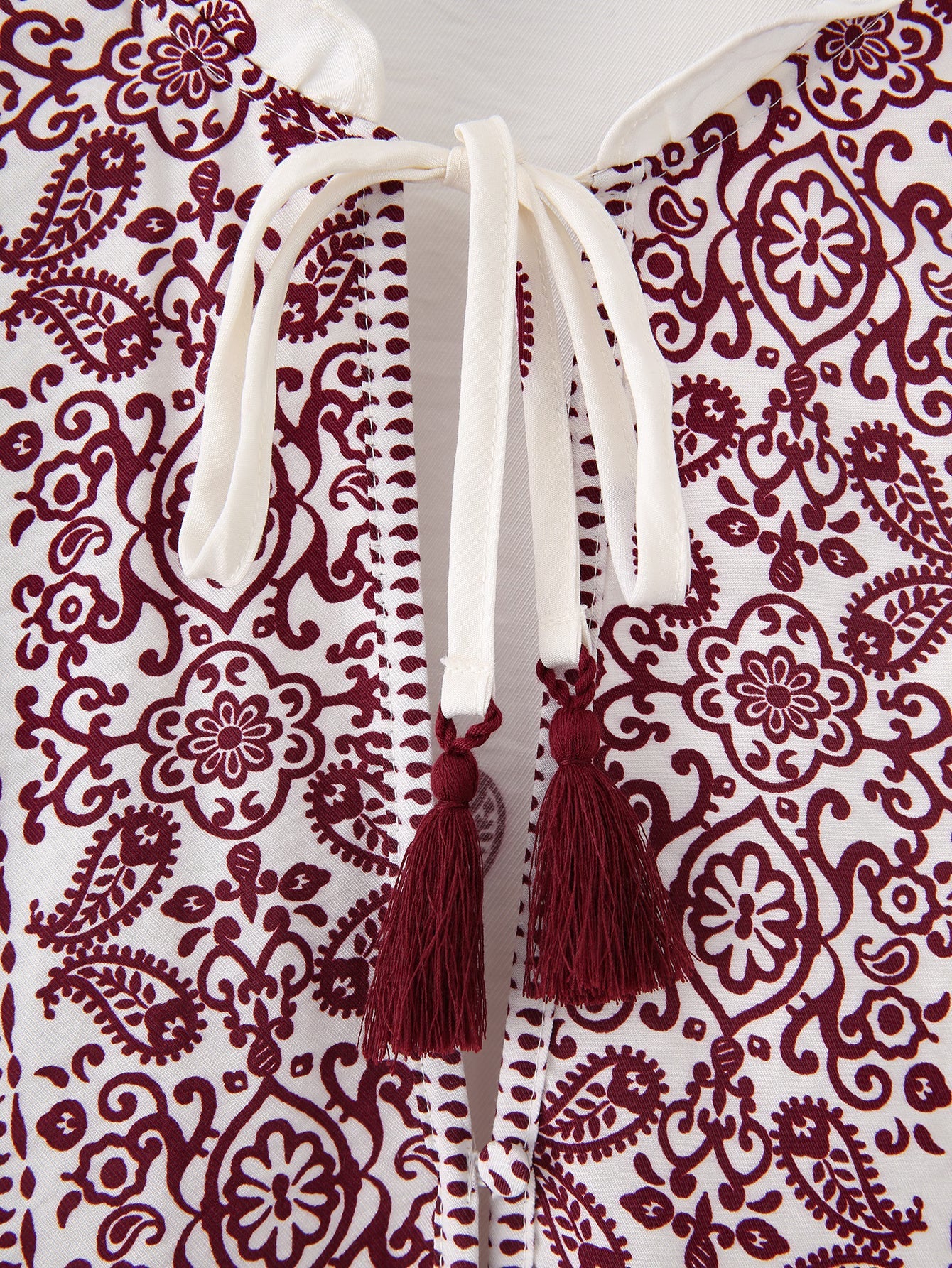 Sienna Boho Tassel Blouse