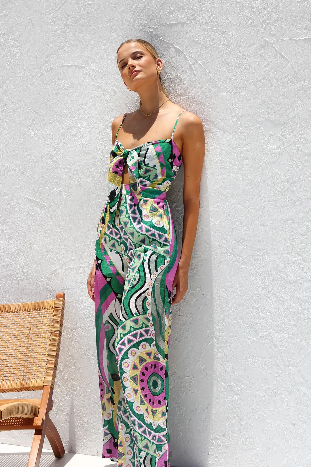 Zahara Boho Cutout Maxi Dress