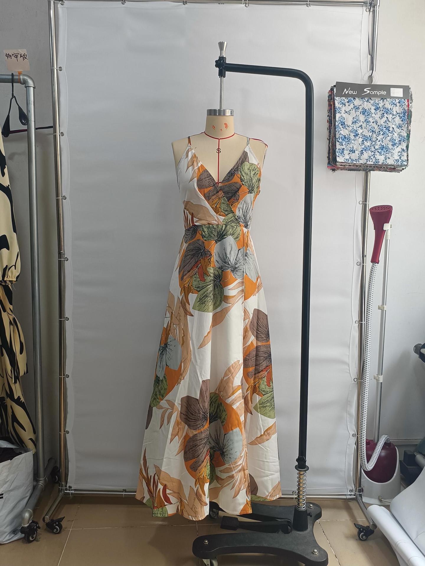 Sienna Tropic Wrap Maxi Dress