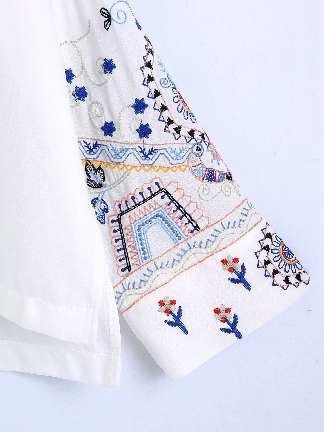 Isla Boho Embroidered Blouse