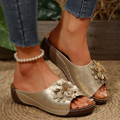 Open Toe Wedge Sandals