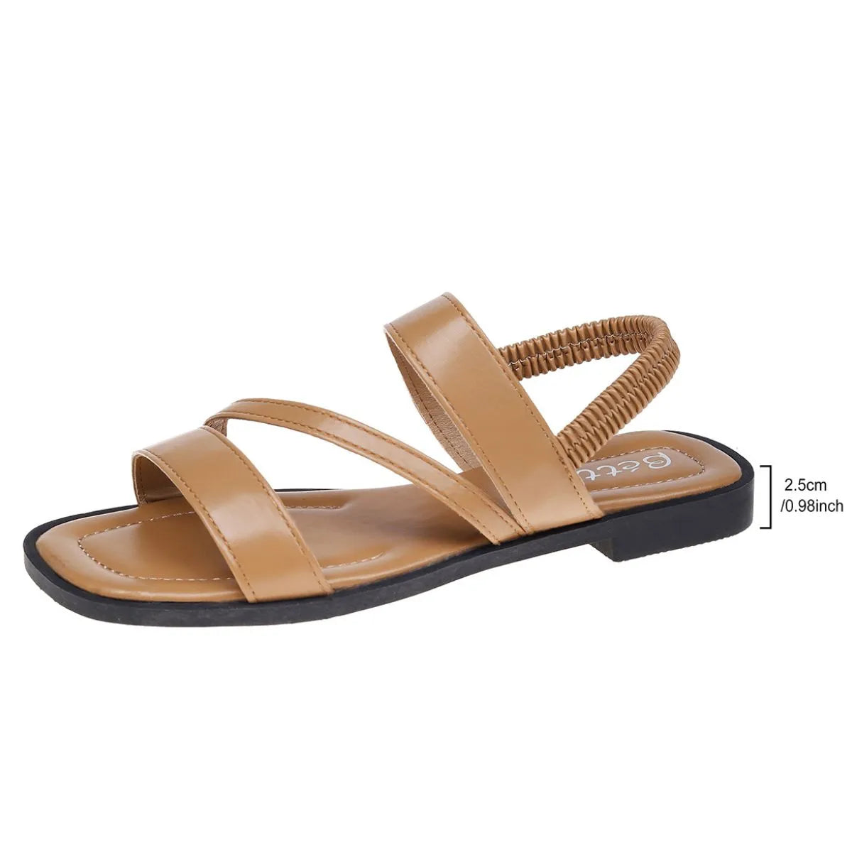 Open Toe Flats Sandals