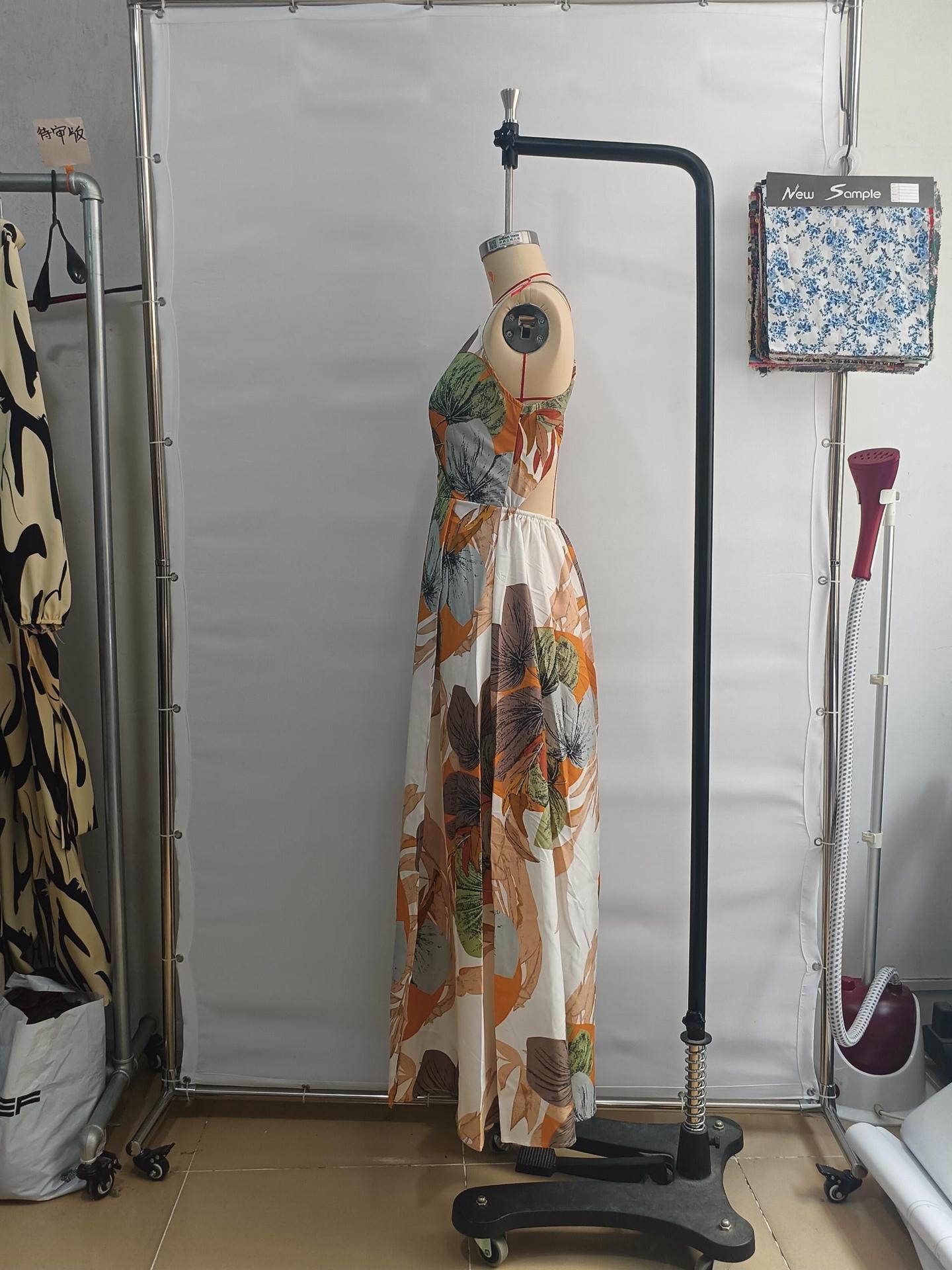 Sienna Tropic Wrap Maxi Dress