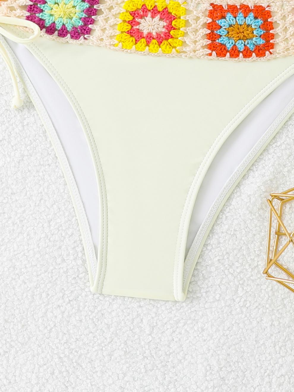 Marisol Crochet Trim Bikini Set