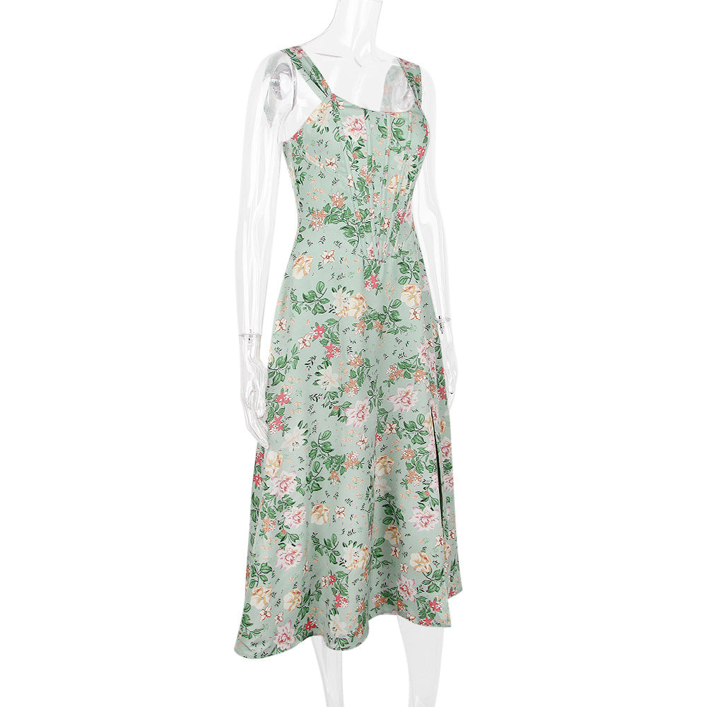 Amelia Floral Midi Dress