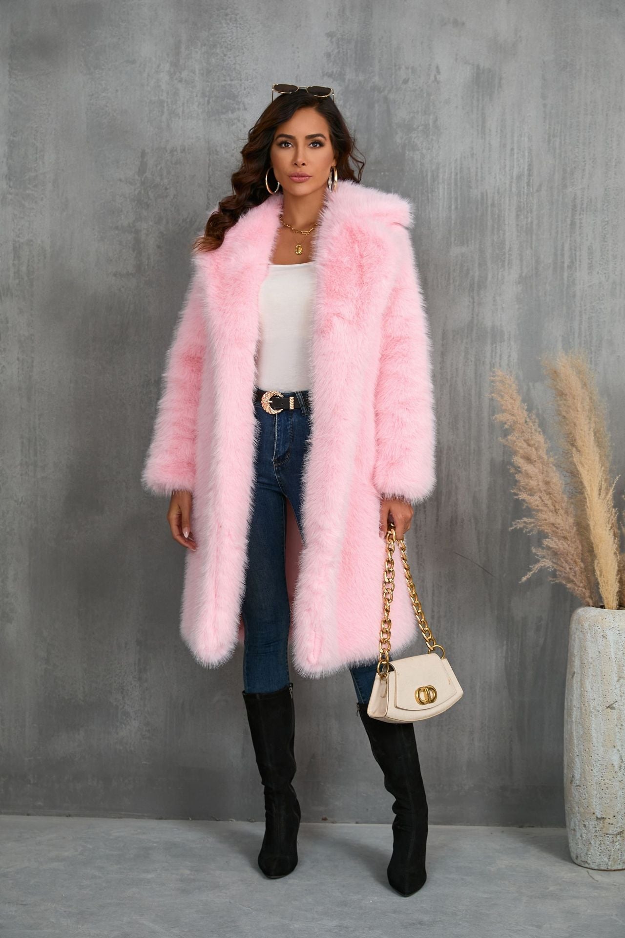 Bianca Luxe Faux Fur Coat
