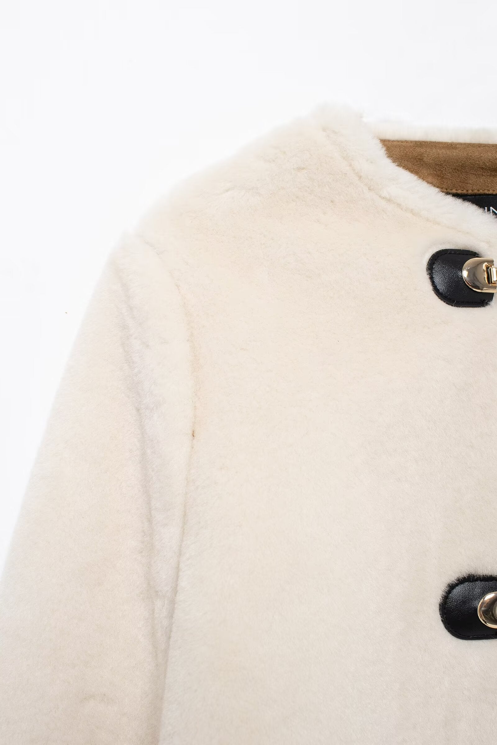 Clara Luxe Wool-Blend Toggle Coat