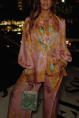 Celina Baroque Silk Set