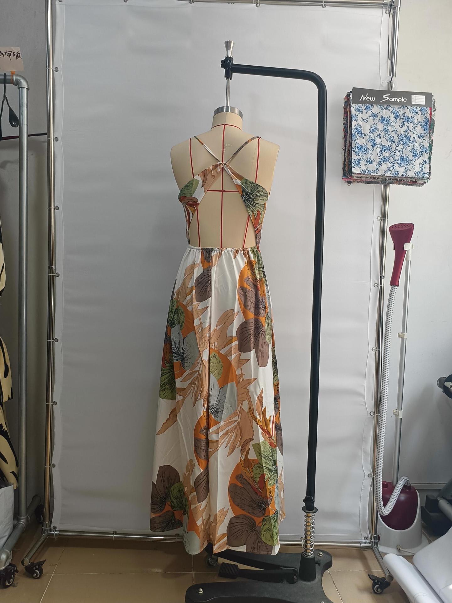 Sienna Tropic Wrap Maxi Dress