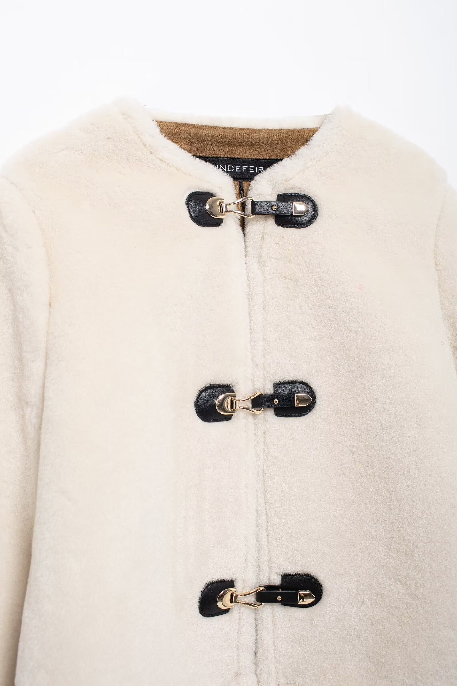 Clara Luxe Wool-Blend Toggle Coat