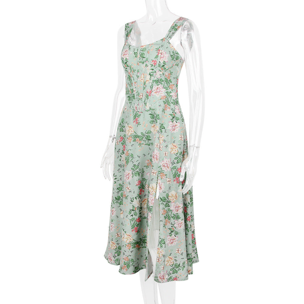 Amelia Floral Midi Dress