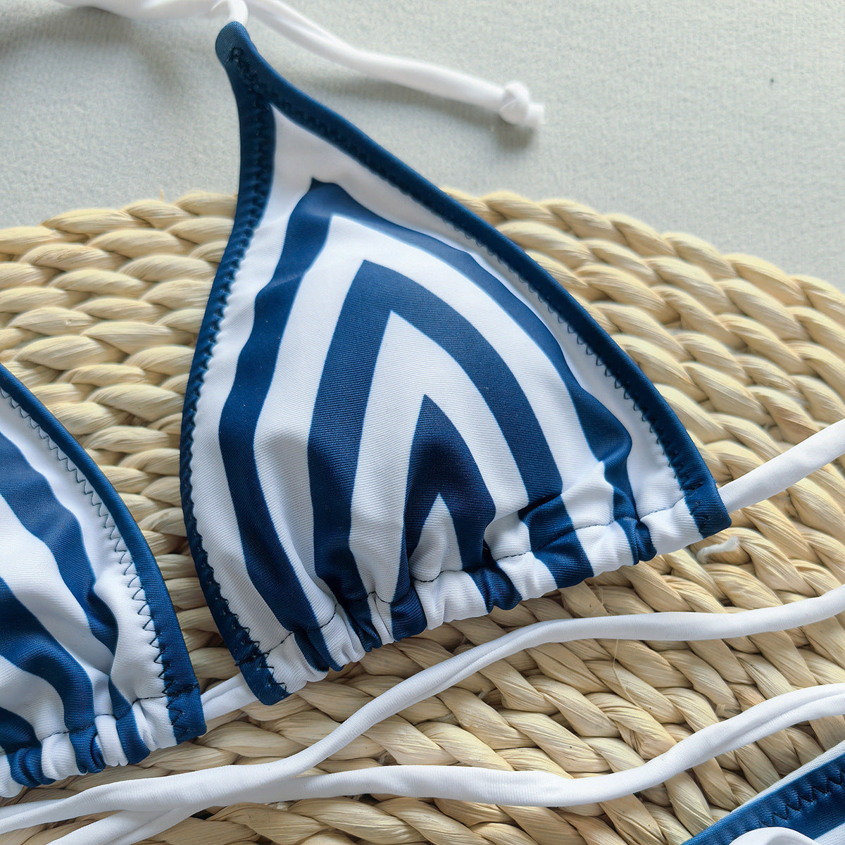 Marina Striped Bikini Set