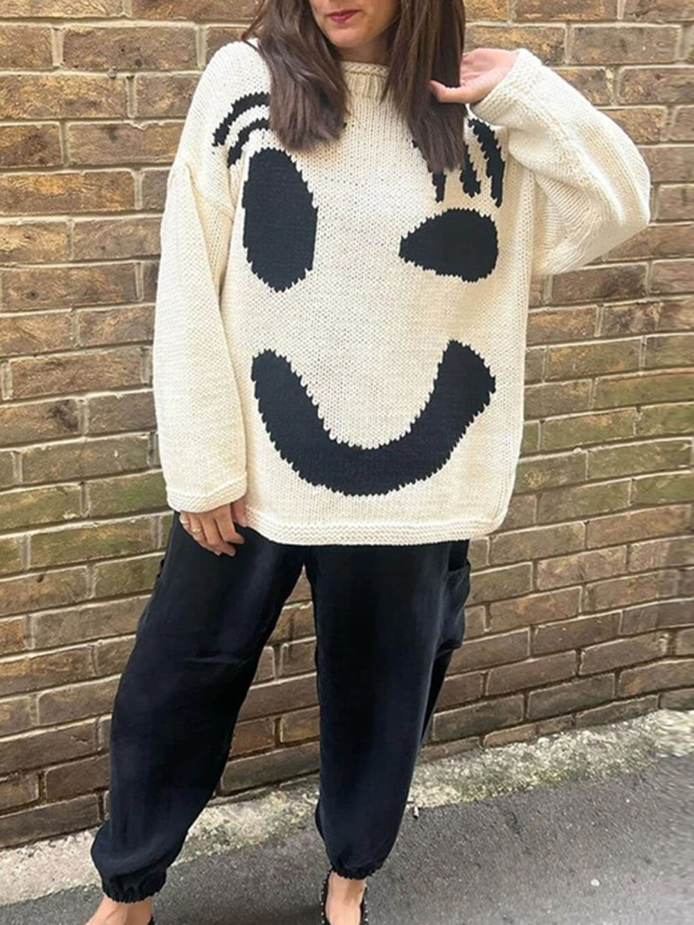 Happy Sunday Wohlfühl-Strickpullover
