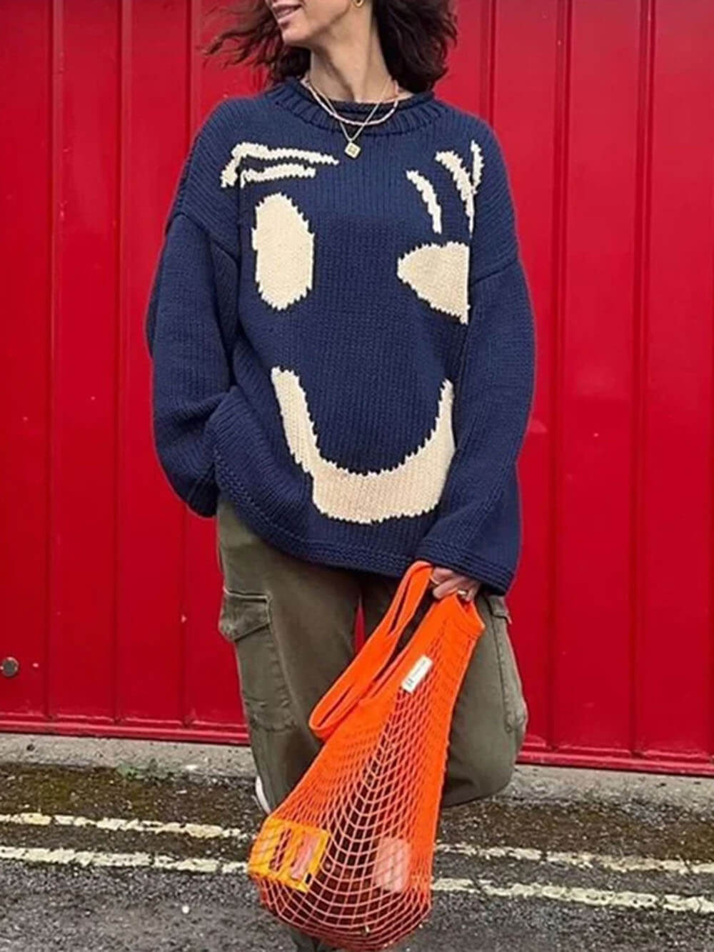 Happy Sunday Wohlfühl-Strickpullover