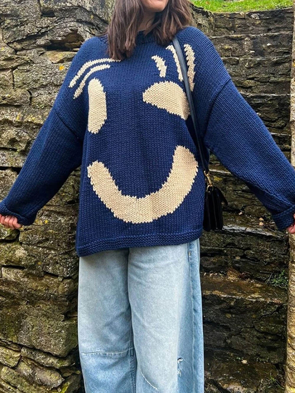 Happy Sunday Wohlfühl-Strickpullover