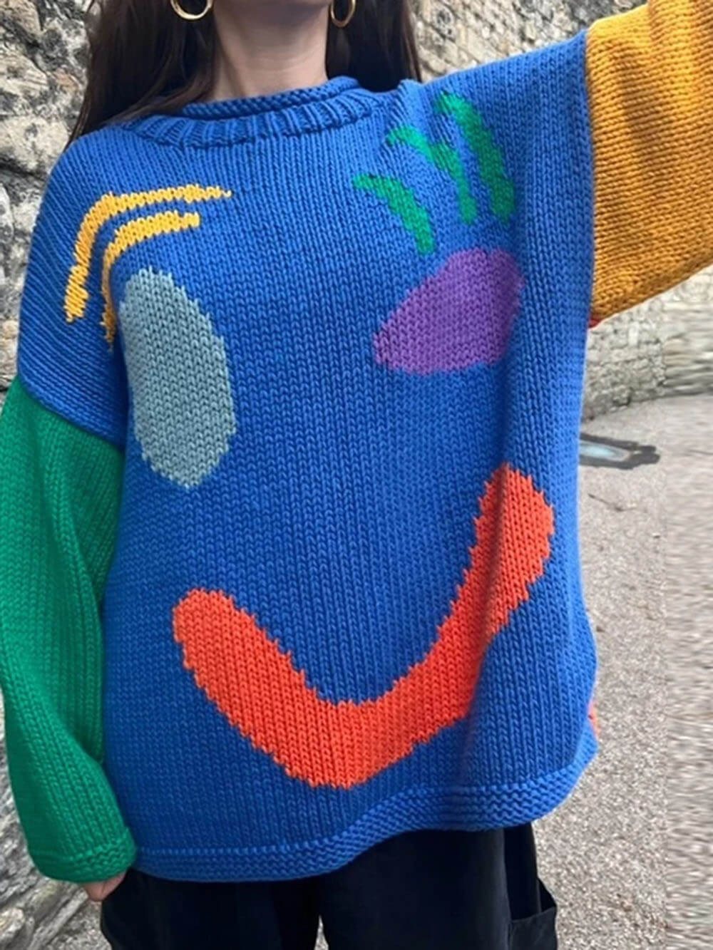 Happy Sunday Wohlfühl-Strickpullover