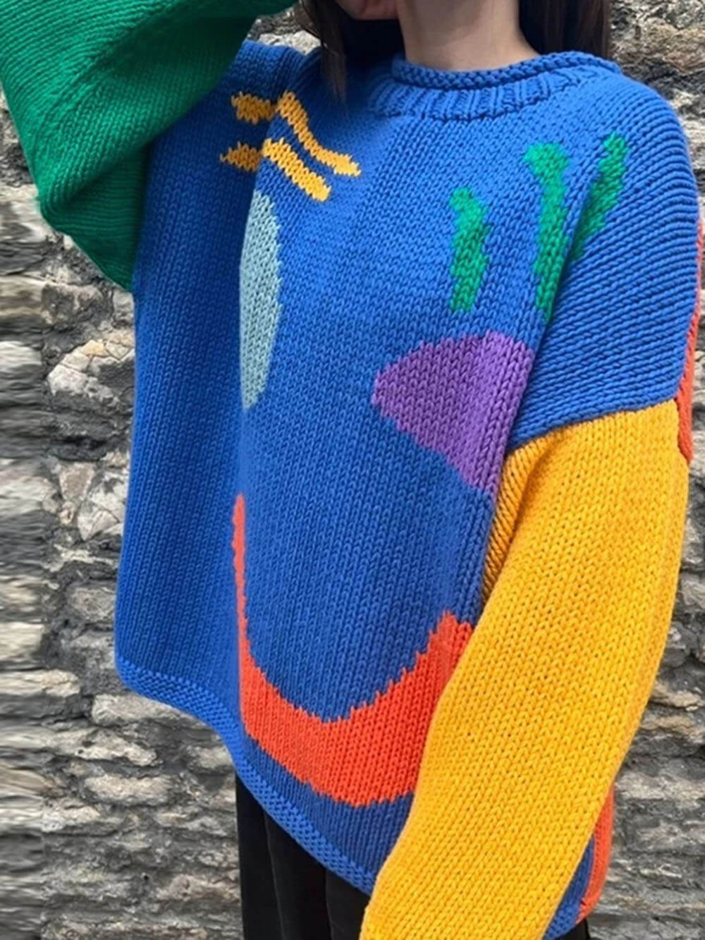 Happy Sunday Wohlfühl-Strickpullover