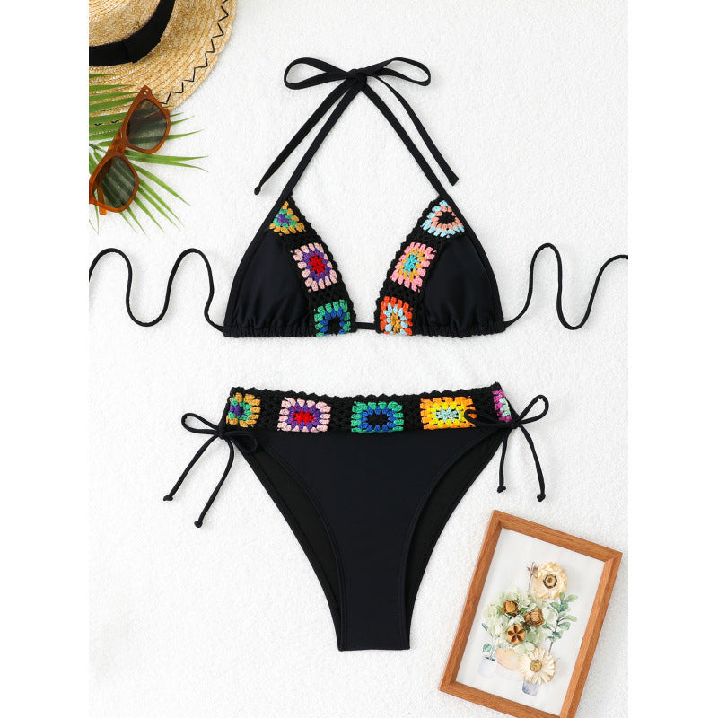 Marisol Crochet Trim Bikini Set