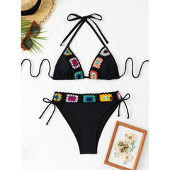 Marisol Crochet Trim Bikini Set