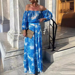 Celeste Off-Shoulder Maxi Dress