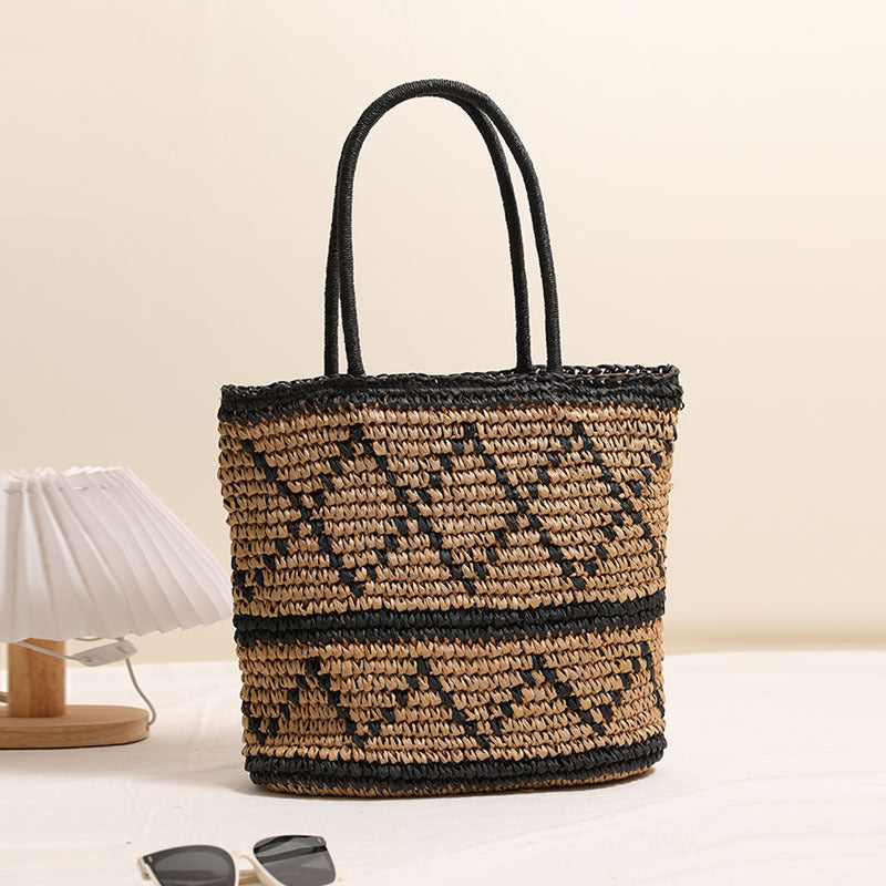 Maya Woven Geo Tote