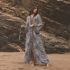 Saffron Coastal Kimono