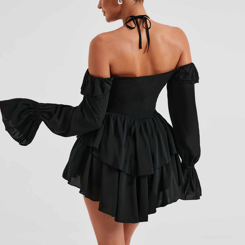The Juliette Ruffle Mini Dress