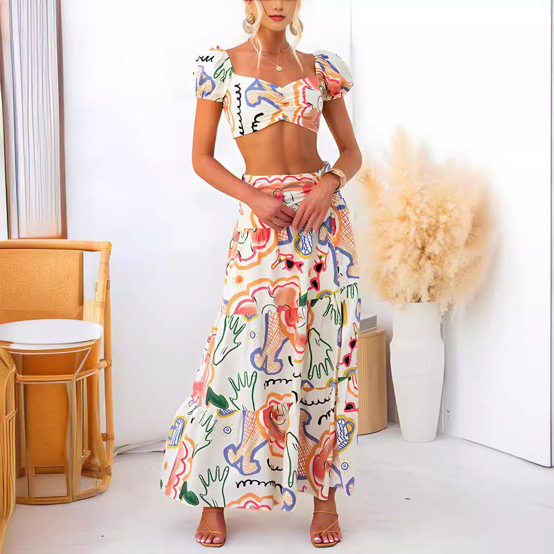 The Aria Paintstroke Co-Ord Set