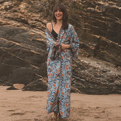 Saffron Coastal Kimono