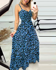 V-neck high waist dress