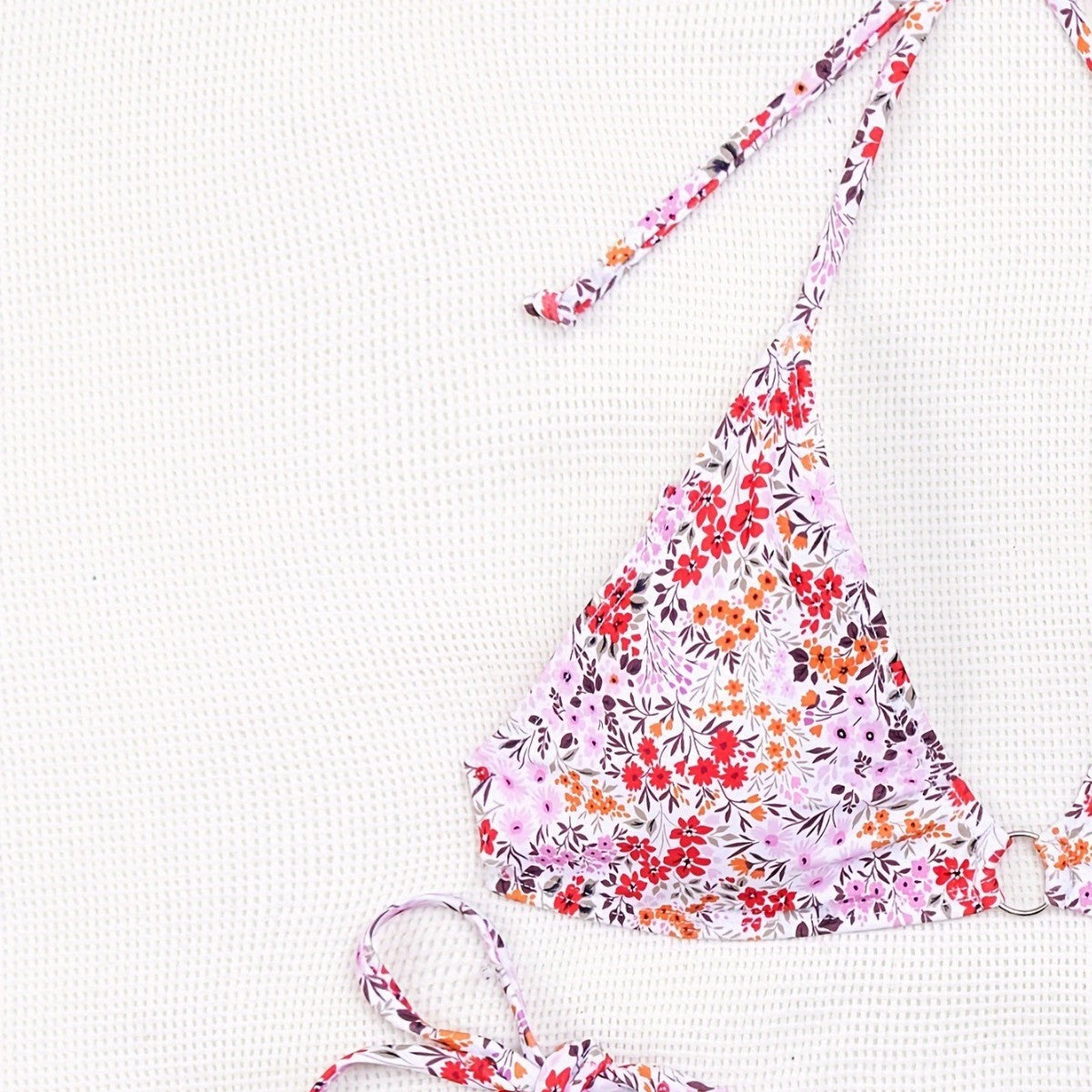 Lilia Wildflower Tie Bikini Set