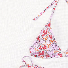 Lilia Wildflower Tie Bikini Set